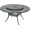 35.4" Lazy Susan (Elizabeth Style), variant on MEETWARM Outdoor 61" Round Patio Dining Table with Detachable Lazy Susan, All Weather Cast Aluminum Large Patio Furniture Table Set for 8 Seat with 24" Rotating Tray, Umbrella Hole, Dark Bronze