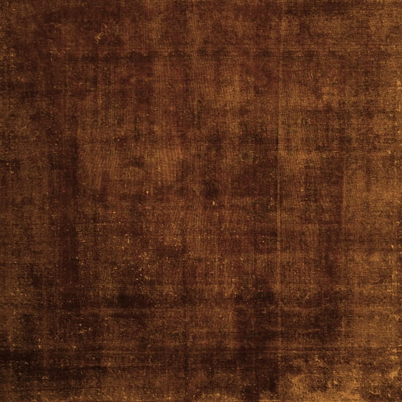 Ahgly Company Indoor Square Persian Orange Traditional Area Rugs, 7' Square