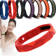thumbnail image 2 of Adjustable Far Infrared Negative Ions Wristband, Washable Anti-Static Silicone Sport Bracelets, 2 of 6