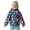 Multi-color, variant on 2024 Toddler Baby Boys Girls Cartoon Dinosaur Print Windproof Hooded Jacket Winter Thick Casual Keep Warm Jacket Outerwear Multi-Color for 18-24 Months