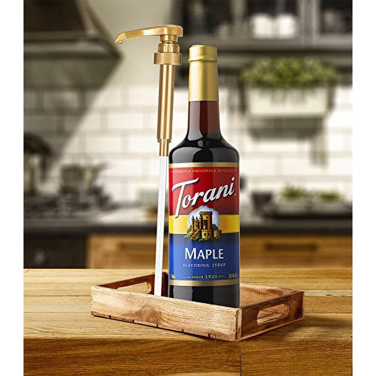 Torani Maple Syrup Bottle, 750 Ml
