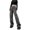 Black, variant on Sngxgn Women's Casual Mid Waist Cargo Jeans Stretch Wide Leg Denim Pants with Pockets(Black,S)
