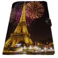 thumbnail image 2 of PKQWTM Paris Eiffel Tower Light Performance City Landscape Fireworks Book Cover Book Protector Book Sleeve Book Pouch Book Bag 6x9 inch, 2 of 4