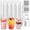 C: 600 Pcs 3 Oz Mini Dessert Cups, variant on 150 3 Oz Mini Dessert Cups With Lids & Spoons Reusable Plastic Parfait Pudding Shooter For Parties Ideal Ice Cream Fruit And Caker Vasos Parares Con Tapa