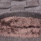 thumbnail image 3 of Gorros de invierno cálidos con forro polar para hombre y mujer, gorros unisex de punto con puños., 3 of 3