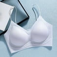 thumbnail image 2 of Lenpel Women's Seamless Bras Wirefree Spaghetti Strap Soft Support Full Coverage Bralettes Comfortable Everyday Bras, 2 of 7