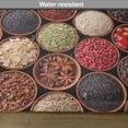 thumbnail image 6 of Ambesonne Retro Place Mats Set of 4, Colorful Herbs Spices, Standard Size, Multicolor, 6 of 6