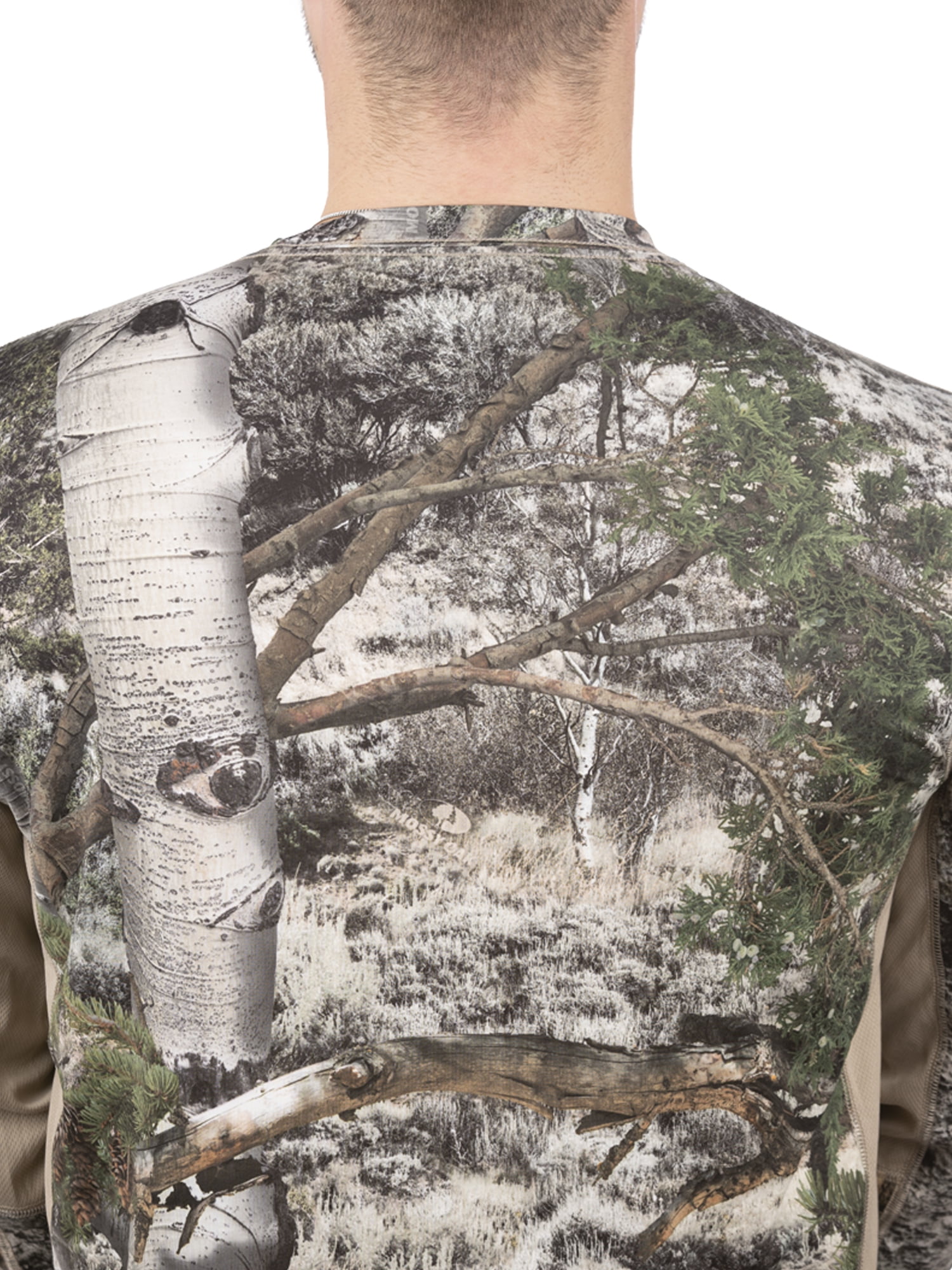 Mossy Oak Men's Country DNA Long Sleeve Performance Tee Shirt