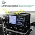 thumbnail image 7 of Car Sunshade Visor Lens Hood Cover in Dash Screen SunVisor Navigation Accessories ,7 Inch, 7 of 7