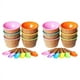 thumbnail image 1 of Juego de de Helado de 12 Piezas, Cuenco Cuchara de Helado de Diferentes Colores, Juego de Vajilla, Cuenco de para Niños, 1 of 5