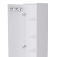 thumbnail image 4 of FM FURNITURE Lawen Tall Storage Cabinet, Single Door, 3 Broom Hangers, 4 of 6