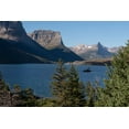 thumbnail image 2 of Jaynes Gallery 14x11 Gold Ornate Wood Framed with Double Matting Museum Art Print Titled - USA-Montana-Glacier National Park Landscape with St Mary Lake and mountains, 2 of 4