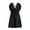 Black, variant on Women Plus Size Dresses Clearance Short Sleeve V Neck Homewear Pajamas Long Dress Nightgowns Sleepwear