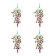 thumbnail image 2 of Simulation Admiralty Willows Green Plants Rattan Artificial Fake Flowers Wall Hanging Flower Vines Hanging Home Decoration Plants Wedding Decoration, 2 of 6