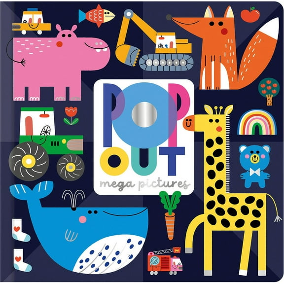 Pop Out Mega Pictures, (Board Book)