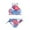 A 1, variant on YDOJG Summer Little Big Girls Swimwear 2 Pcs Girl Swimwear Floral Tops Drawstring Bikini Bottoms Suit Girls Suit Girls Bikini New Split Water Drop Print Bikini
