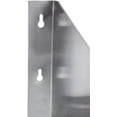 Heavy Duty Stainless Steel Wall Mount Microwave Shelf 18" x 24" NSF
