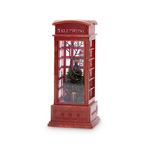 Linterna de Navidad, lámpara de decoración navideña, lámpara LED colgante para cabina telefónica, accesorio de fiesta para Navidad, adornos Kits de decoración para fiestas árbol de Navidad Advancent HA008540-03B