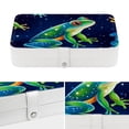 thumbnail image 4 of Frog Travel Jewelry Box Organizer Necklace Portable Case Holder Storage Display Stand PU Leather with Removable Compartment, 4 of 6