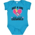 thumbnail image 3 of Inktastic Cockatiel Just a Girl Who Loves Girls Baby Bodysuit, 3 of 5