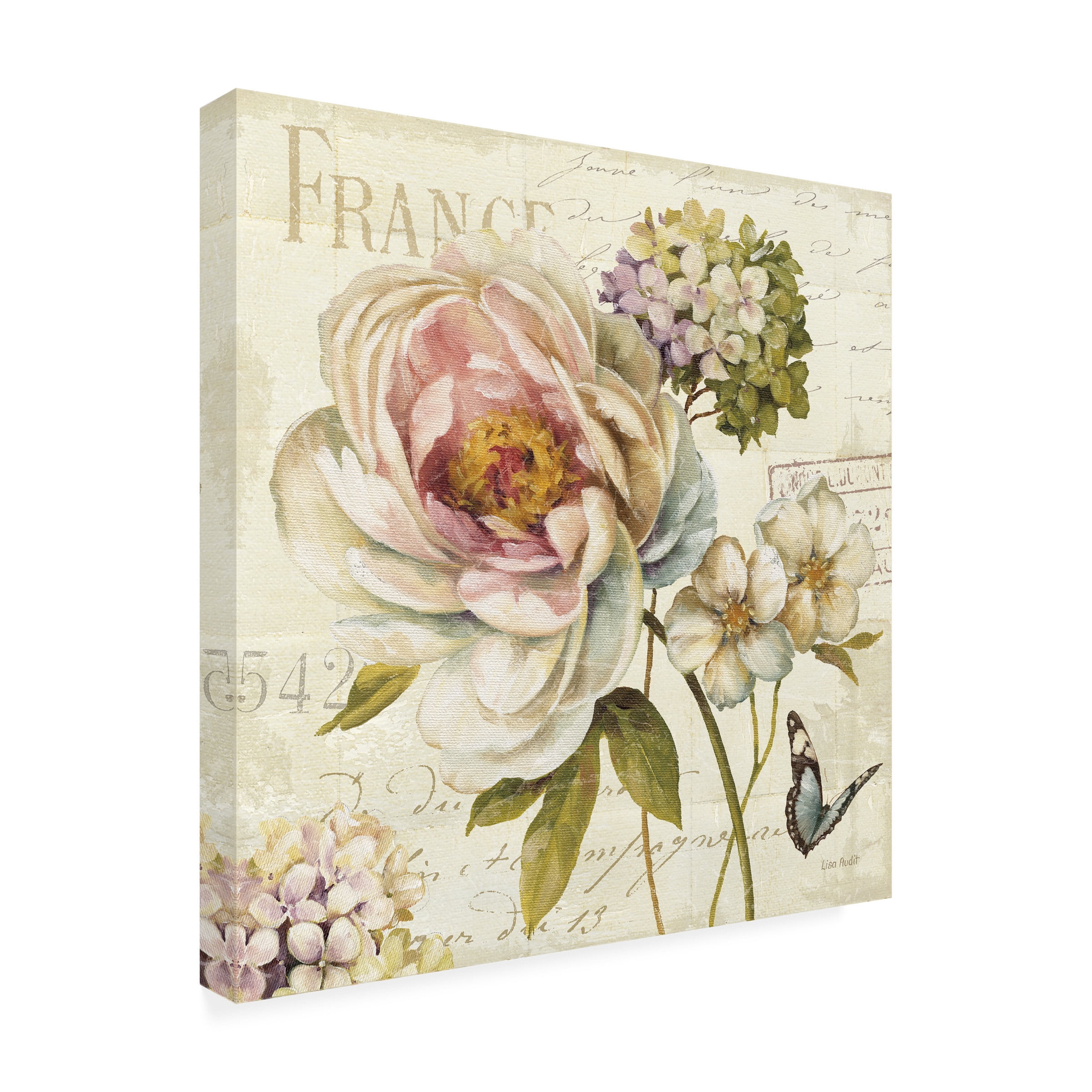 Lisa Audit 'Marche de Fleurs III' Outdoor All-Weather Wall Decor