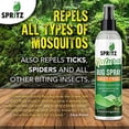 thumbnail image 3 of Spritz All Natural Bug & Mosquito Repellent Spray - Safe for Adults, Kids, Pets, & Environment - Works On All Insects - Made in USA - DEET Free 2 x 4oz, 3 of 6