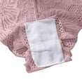 thumbnail image 7 of Sunvit-Panties Womens Pink Lace Panties, Size L - Nylon Spandex, Low Rise with Scalloped Edges, Comfortable Breathable Floral Lace Underwear for Daily & Special Occasions, 7 of 7