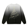 thumbnail image 5 of Lorytime Kids Sweatshirts for Girls Boys Christmas Tree Shirt Crew Neck Long Sleeve Pullover Drop Shoulder Festive Tops, 5 of 7