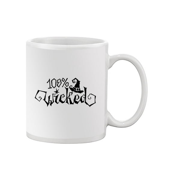 100 Percent Wicked Mug - Image by Shutterstock,
