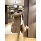 thumbnail image 4 of Chaqueta de plumón de invierno para mujer, parka delgada con capucha, chaqueta de plumón larga y esponjosa, nueva moda 2024, abrigo informal de viento perezoso para mujer, 4 of 5