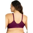 thumbnail image 5 of Curvy Couture Women's Plus Size Cotton Luxe Wireless Bra, 5 of 13