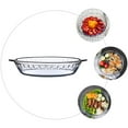 thumbnail image 2 of Shisuyan 1 Pce Assiette en Verre Résistante à la Chaleur Plateau de Cuisson Plat de Riz Cuit pour la Maison Vaisselle, 2 of 8