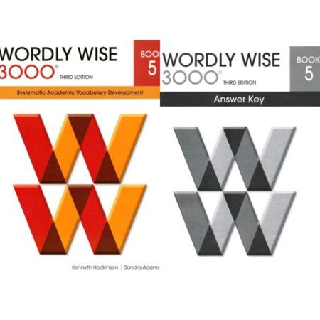 NEW Wordly Wise 3000 3rd Edition Grade 5 SET -- Student Book 5 and Answer Key 5 Systematic Academic Vocabulary Development