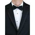 thumbnail image 2 of DTI BB Signature Men's Black Two Button Notch Lapel Wool Tuxedo Suit Black, 2 of 3