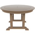 thumbnail image 4 of Paradise Table à Manger Ronde en Plastique HDPE 47 Pouces pour Extérieur, 4 of 5