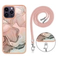 thumbnail image 7 of Allytechgroup Compatible with iPhone 16 Pro Max Case with Lanyard, Slim Lightweight Shockproof Bumper Phone Case for iPhone 16 Pro Max for Wome Girls, Rosegold, 7 of 7