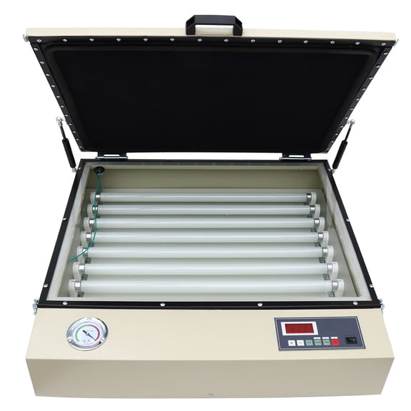 Vacuum Exposure Unit Tabletop Precise Vacuum LED Exposure Machine with Digital Timer 110V