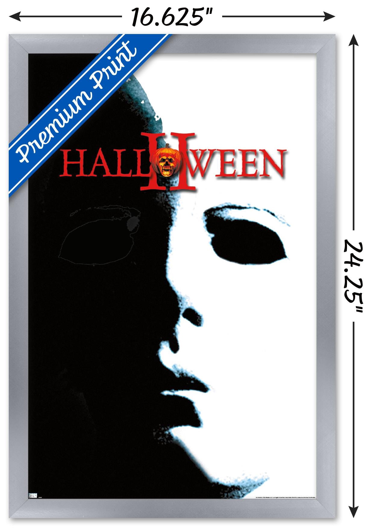 Halloween II - One Sheet Wall Poster, 14.725" x 22.375" Framed