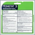 Monistat 3 Day Yeast Infection Treatment for Women, 3 Miconazole