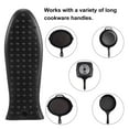 thumbnail image 4 of Juego de Fundas Manejar SartéN Hierro Fundido Antideslizante Soporte Olla Silicona Resistente para Cocina Sartenes Planchas Utensilios Negro, 4 of 5