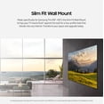 thumbnail image 3 of Soporte de pared para TV Samsung Slim Fit WMN-D90EB/ZA 98-100 pulgadas, negro, 3 of 9