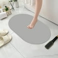 thumbnail image 5 of Stone Bath Mat Diatomaceous Earth Shower Mat Stone Super Absorbent Diatomite Stone Bath Mats for Bathroom Quick-Drying Non-Slip Barhroom Floor Mat, Easy to Clean (40cmx60cm / 16x23.62in), 5 of 6