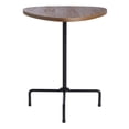 thumbnail image 4 of SAFAVIEH Berlin Tripod Guitar Pick Style Side Table, Walnut, 4 of 12