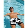 thumbnail image 2 of BounceUp Mens Swim Trunks Quick Dry Beach Board Shorts with Pockets Mesh Lining Beach Swimwear, 2 of 7