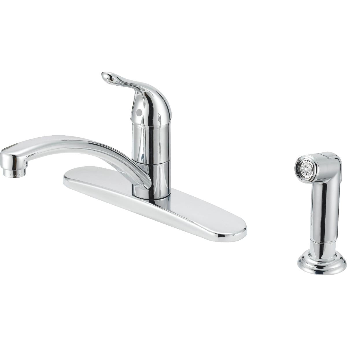 Home Impressions Single Handle Lever Kitchen Faucet with Side Spray