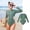 EliteGoogv#Army Green, variant on Girls Long Sleeve One Piece Swimsuit Half Zip Front With Cutout Flower Detail UPF50+ Sun Protection Quick Dry For Hot Spring And Beach,Black,170