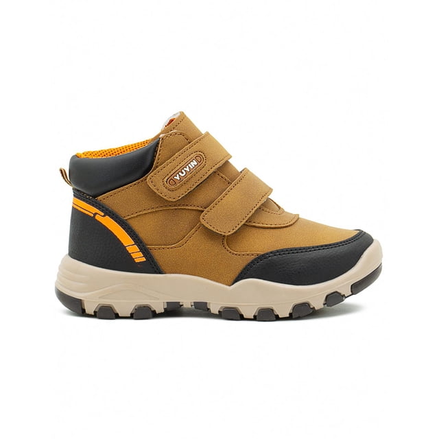 Bota Yuyin Para Niño Antiderrapante Ajuste Contactel Cajeta negro 13.5