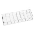 thumbnail image 1 of Caja de maquillaje de acrílico, caja de almacenamiento para el cuidado de la piel, joyería cosmética, artículos pequeños, cubo cuadrado a prueba de agua, contenedor a prueba de polvo Feliz Sencillez, 1 of 5