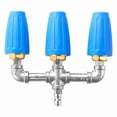 thumbnail image 2 of Boquilla Turbo Para Lavadora A Presión, Conector Rápido De 1/4 De Pulgada, Boquilla Turbo 3 En 1 Giratoria De 360 ​​​​grados, Anticorrosiva Para Máquina De Limpieza, 2 of 7