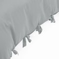 thumbnail image 5 of Unique Bargains 3-Pack Bow Tie Duvet Cover Bedding Set Queen Light Gray, 5 of 8